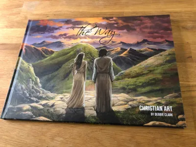 Hardback Coffee Table Art Book by Debbie Clark