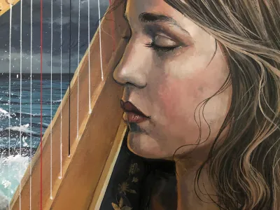 The Harpist by Debbie Clark, photo 2