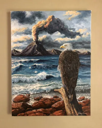 Eagle By Roaring Water by Debbie Clark, photo 2