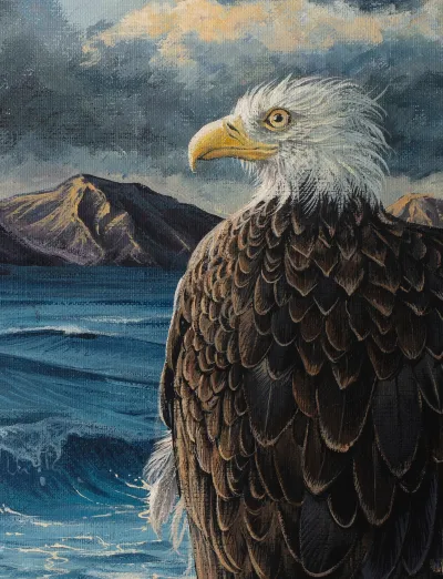 Eagle By Roaring Water by Debbie Clark, photo 5