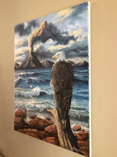 Eagle By Roaring Water by Debbie Clark, photo 4