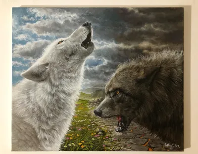 The Two Wolves by Debbie Clark, photo 2