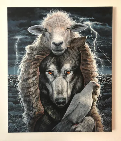 Wolf in Sheep's Clothing by Debbie Clark, photo 2