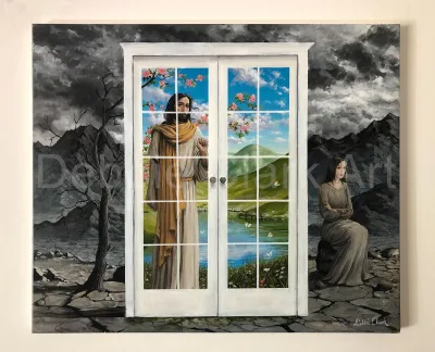Jesus is Knocking by Debbie Clark, photo 2