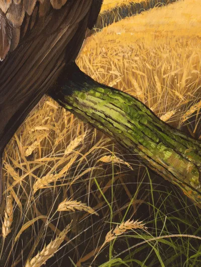 Golden Eagle in the Wheatfield by Debbie Clark, photo 3