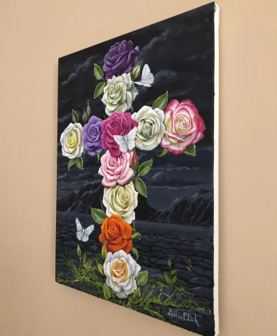 Cross of Roses by Debbie Clark, photo 3