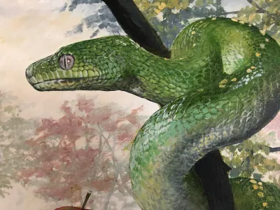 Eve and the Serpent by Debbie Clark, photo 3