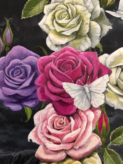 Cross of Roses by Debbie Clark, photo 4