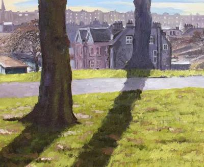 Winter Sun in Inverleith Park by Debbie Clark, photo 3