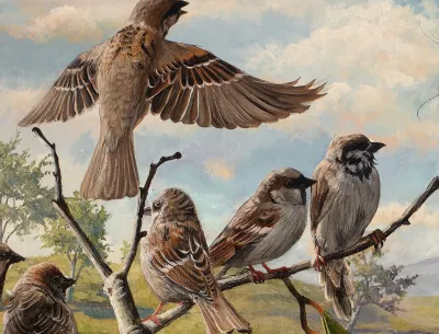 Many Sparrows by Debbie Clark, photo 3