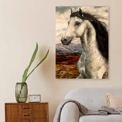 Pale Horse Portrait by Debbie Clark, photo 2
