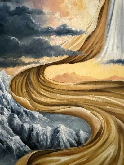 Jesus Coming on The Clouds by Debbie Clark, photo 3