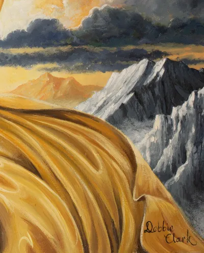 Jesus Coming on The Clouds by Debbie Clark, photo 5
