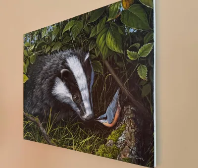 Badger and The Nuthatch by Debbie Clark, photo 7
