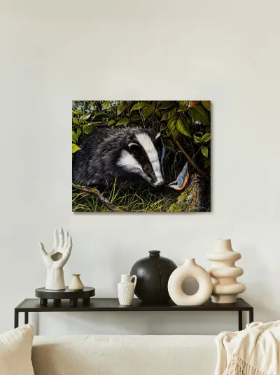 Badger and The Nuthatch by Debbie Clark, photo 2