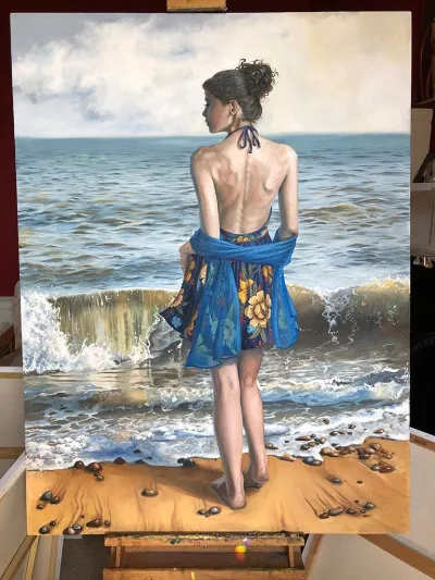 Lady by the Sea by Debbie Clark, photo 6