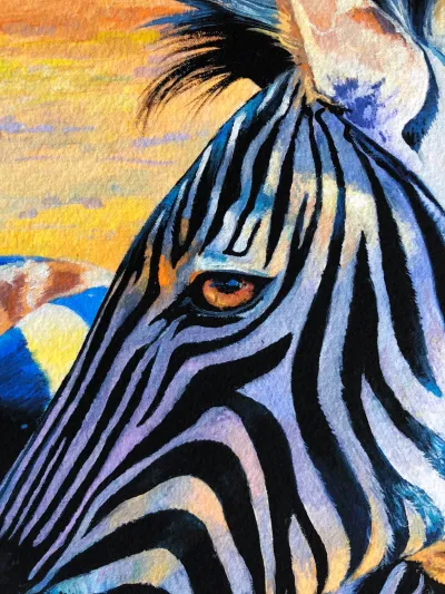 Zebras in the Grass by Debbie Clark, photo 3