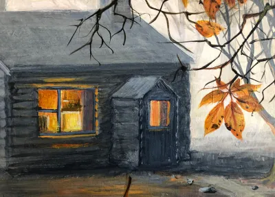 Cosy Cabin in the Woods by Debbie Clark, photo 2