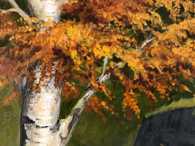 Autumn Silver Birch by Debbie Clark, photo 3