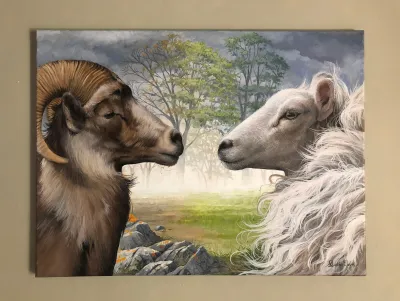 The Sheep and the Goat by Debbie Clark, photo 3