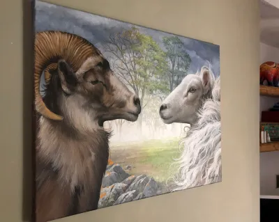 The Sheep and the Goat by Debbie Clark, photo 6