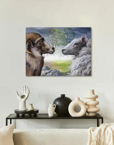 The Sheep and the Goat by Debbie Clark, photo 2