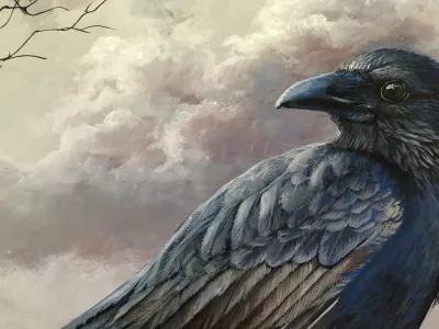 The Winter Raven by Debbie Clark, photo 4