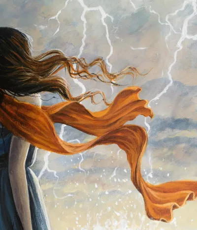 Lady in a Lightning Storm by Debbie Clark, photo 3